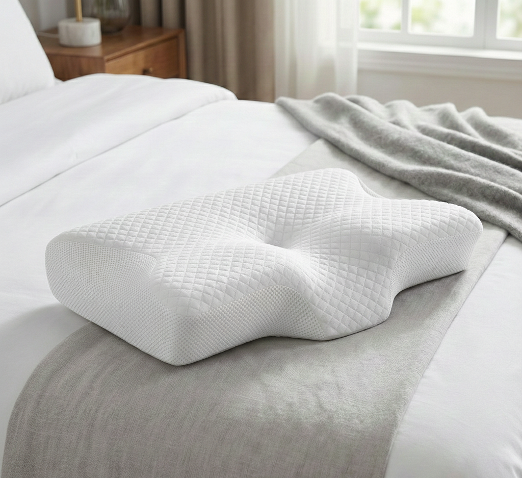 Ergonomic Cervical Memory Foam Pillow for Everyday Sleep Support