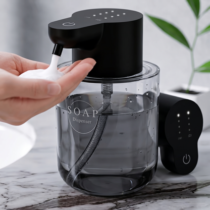 Kovelli™ Touchless Automatic Foam Soap Dispenser – Rechargeable Smart Sensor Dispenser for Kitchen & Bathroom