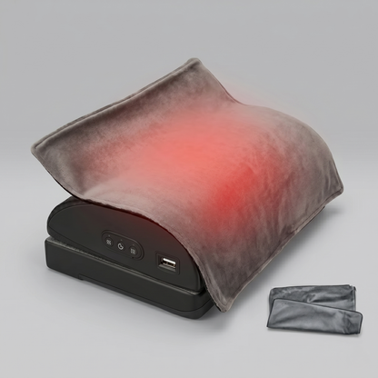 Kovelli Memory Foam Heated Vibration Foot Cushion