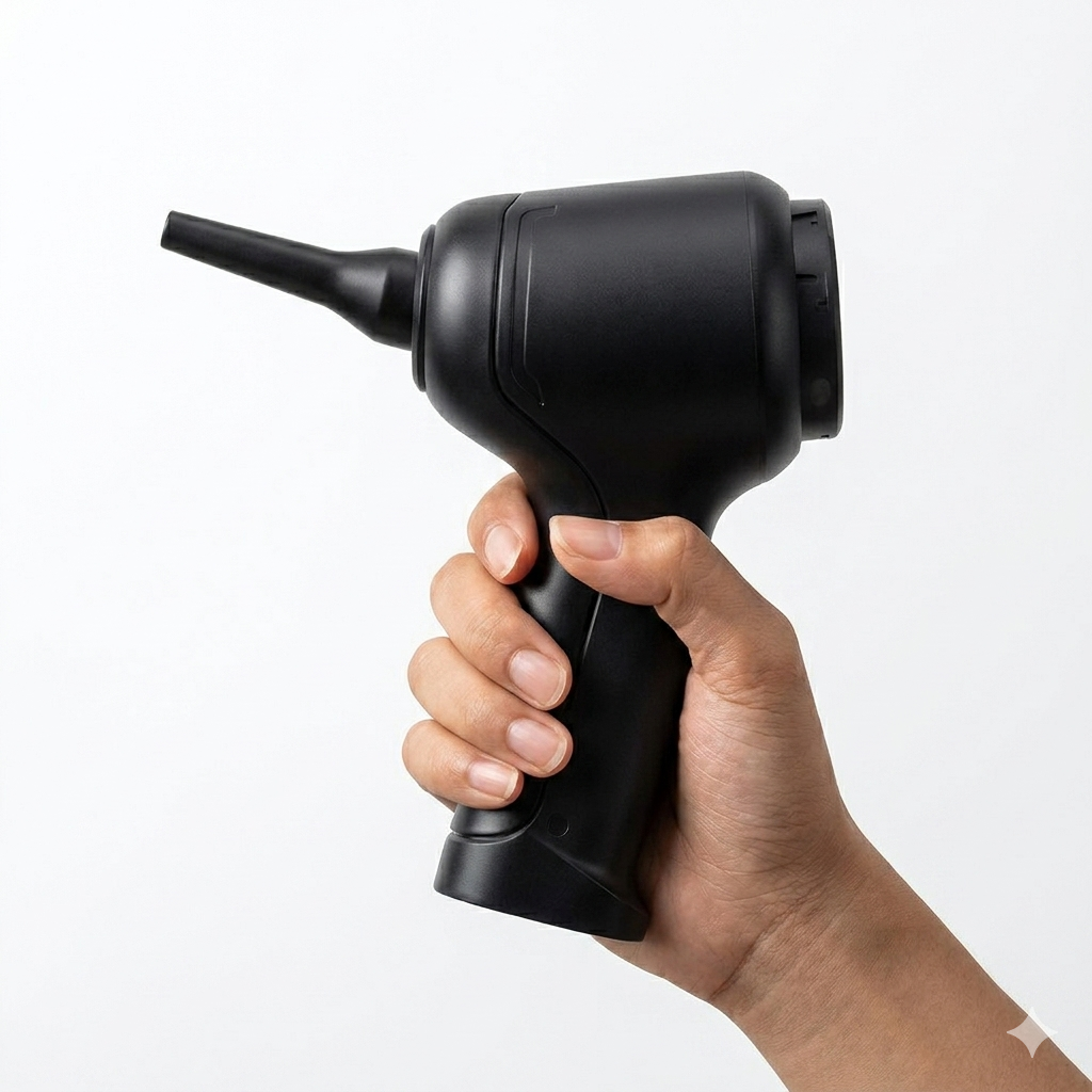 Cordless Precision Cleaning Tool – Compact Handheld Vacuum & Air Blower for Desks & Devices