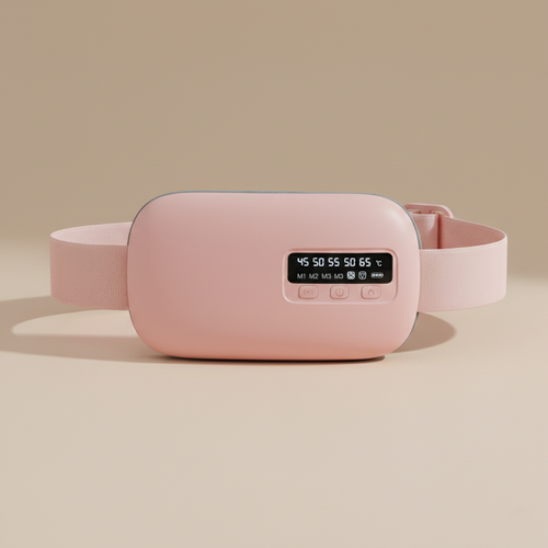 Heating Vibration Waist Massage Belt