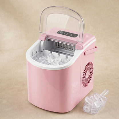 Premium Countertop Ice Maker With Fast Ice Production & Self-Cleaning Function