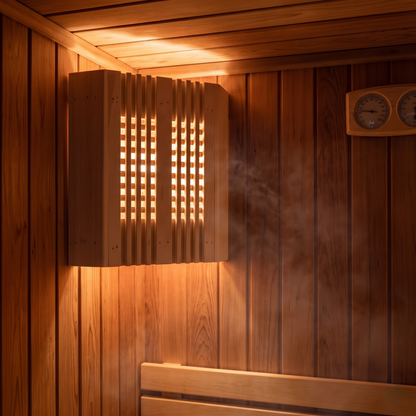 Kovelli™ Wooden Sauna Light Cover For Warm Ambient Sauna Lighting