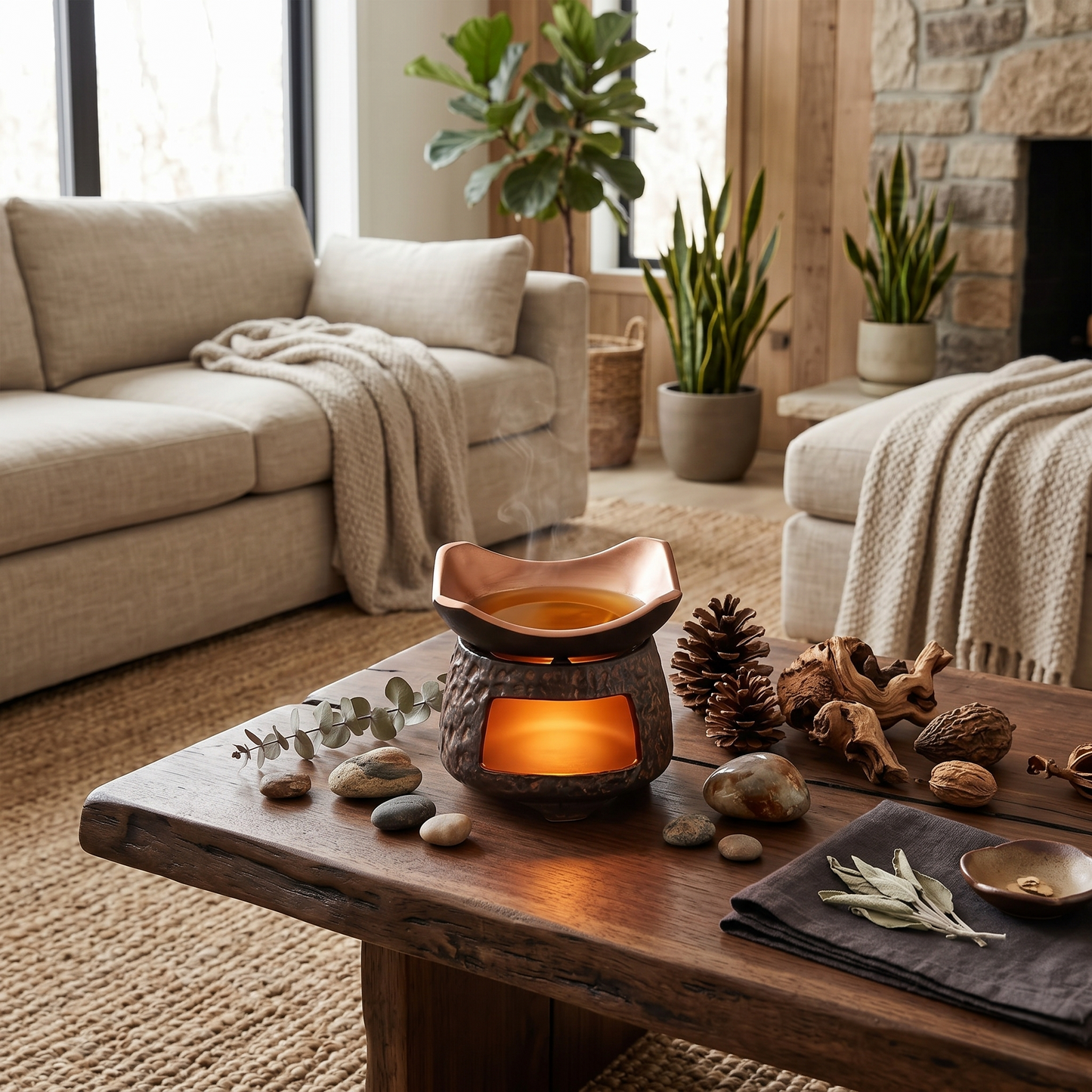 Ceramic Relaxation Burner