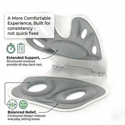 Ergonomic Seat Support Cushion | Posture Support for Sitting | Kovelli™
