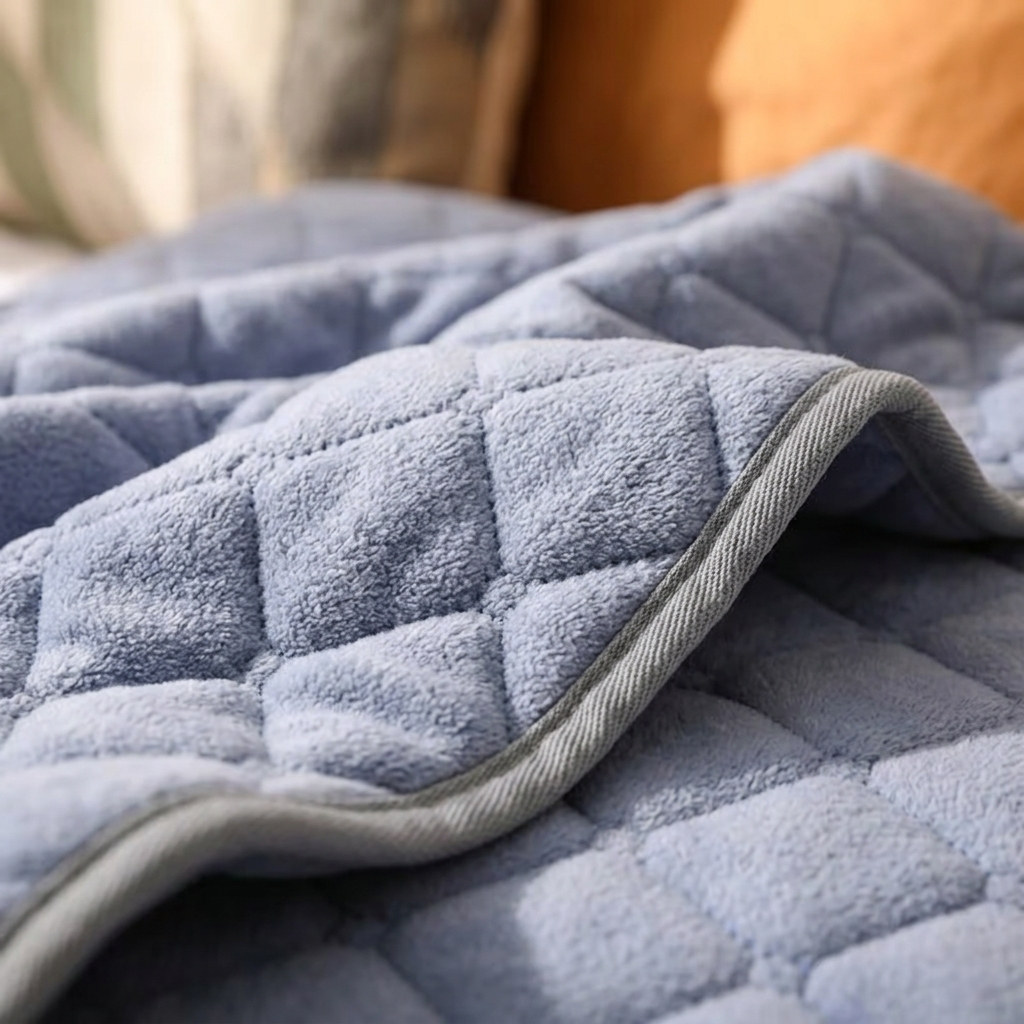 Heated Bed Mat Pad – Soft Electric Warming Pad with Adjustable Heat for Nighttime Comfort