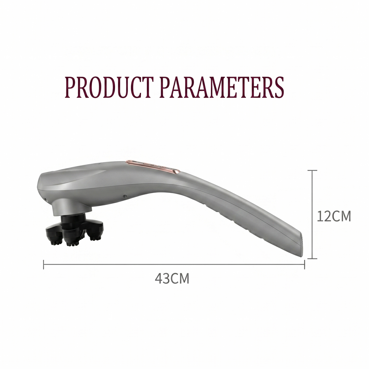Handheld Electric Muscle Massager with Attachments