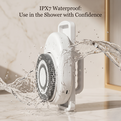 Wall-Mounted Electric Shower Scrubber For Hands-Free Back Cleansing