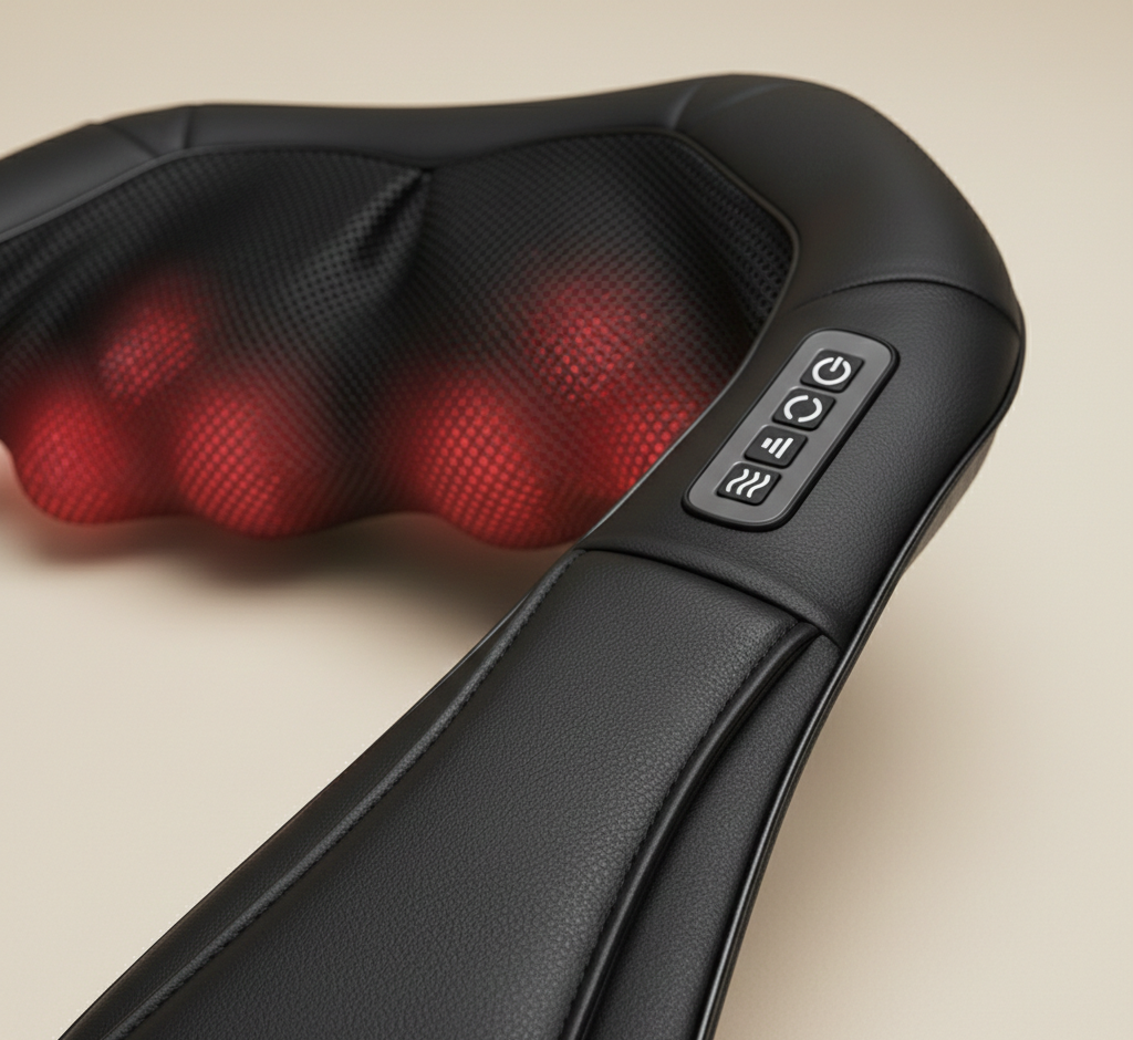 Heated Neck & Back Massager for Everyday Relaxation