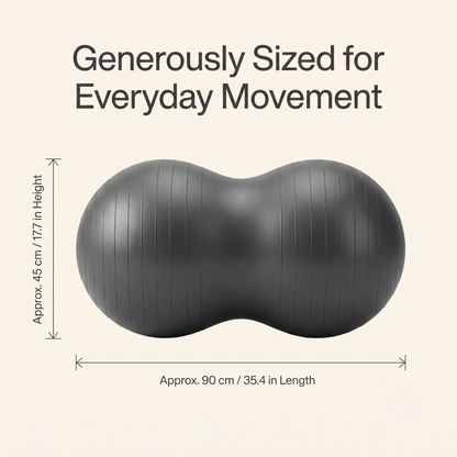 Peanut Stability Exercise Ball with Inflation Pump