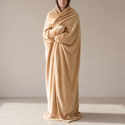 Oversized Wearable Blanket for Full-Body Comfort