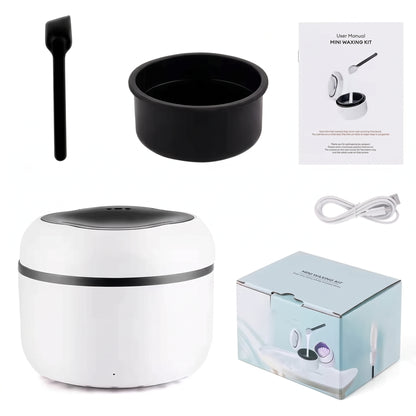 Mini Silicone Bowl Wax Warmer for Face, Nose & Ear Grooming