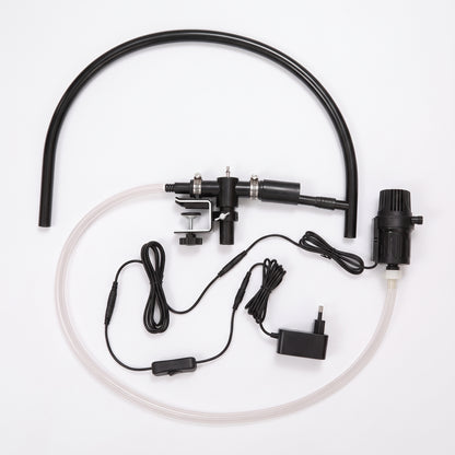 Head Spa Waterfall Frame with Recirculating Pump for Shampoo Basins