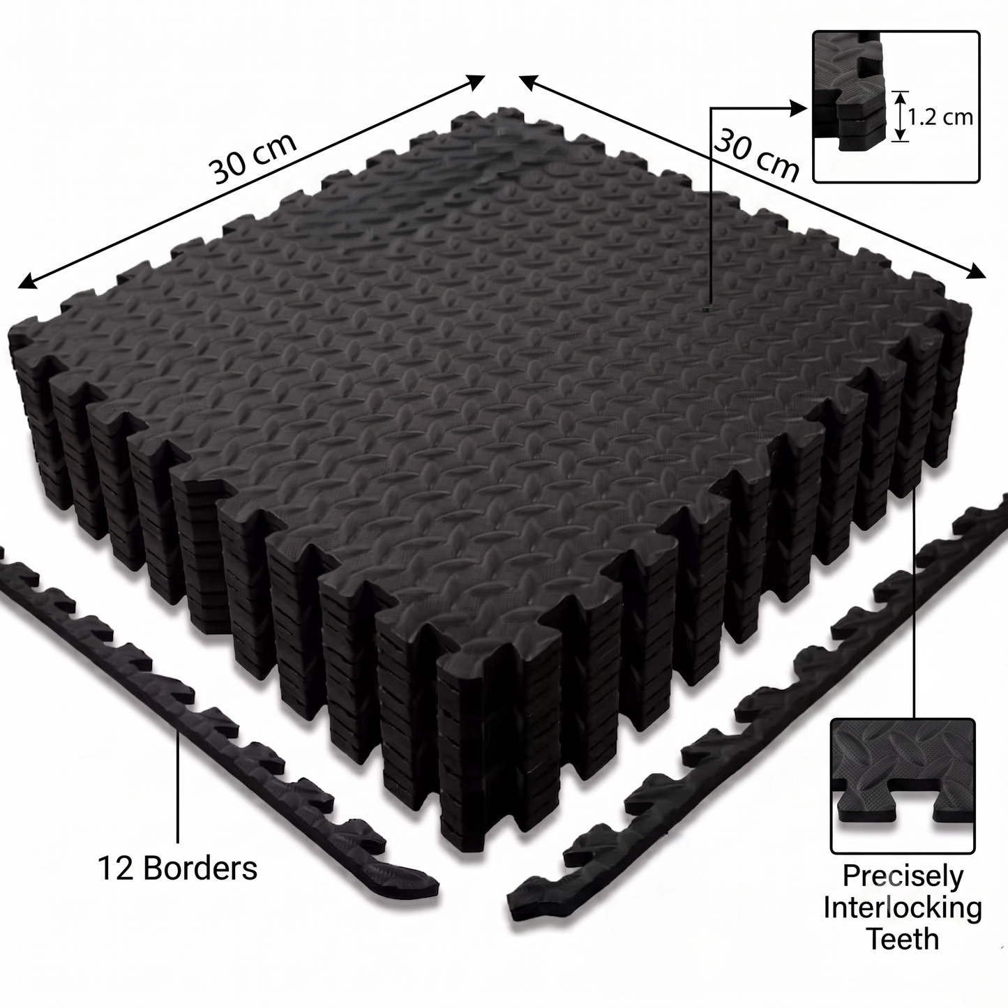 EVA Foam Puzzle Exercise Mat for Gym Flooring