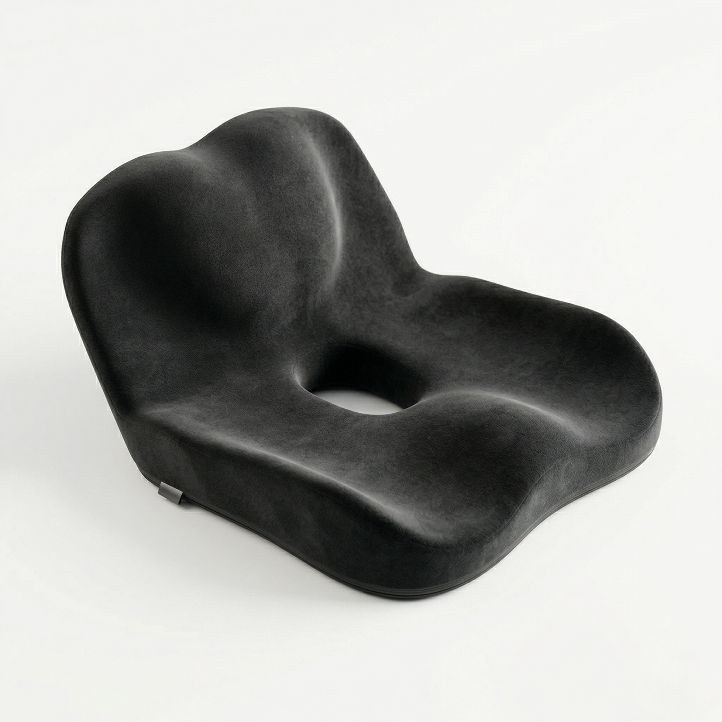 Ergonomic Memory Foam Seat Cushion Contoured Support + Optional Comfort Vibration