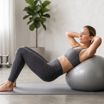Peanut Stability Exercise Ball with Inflation Pump