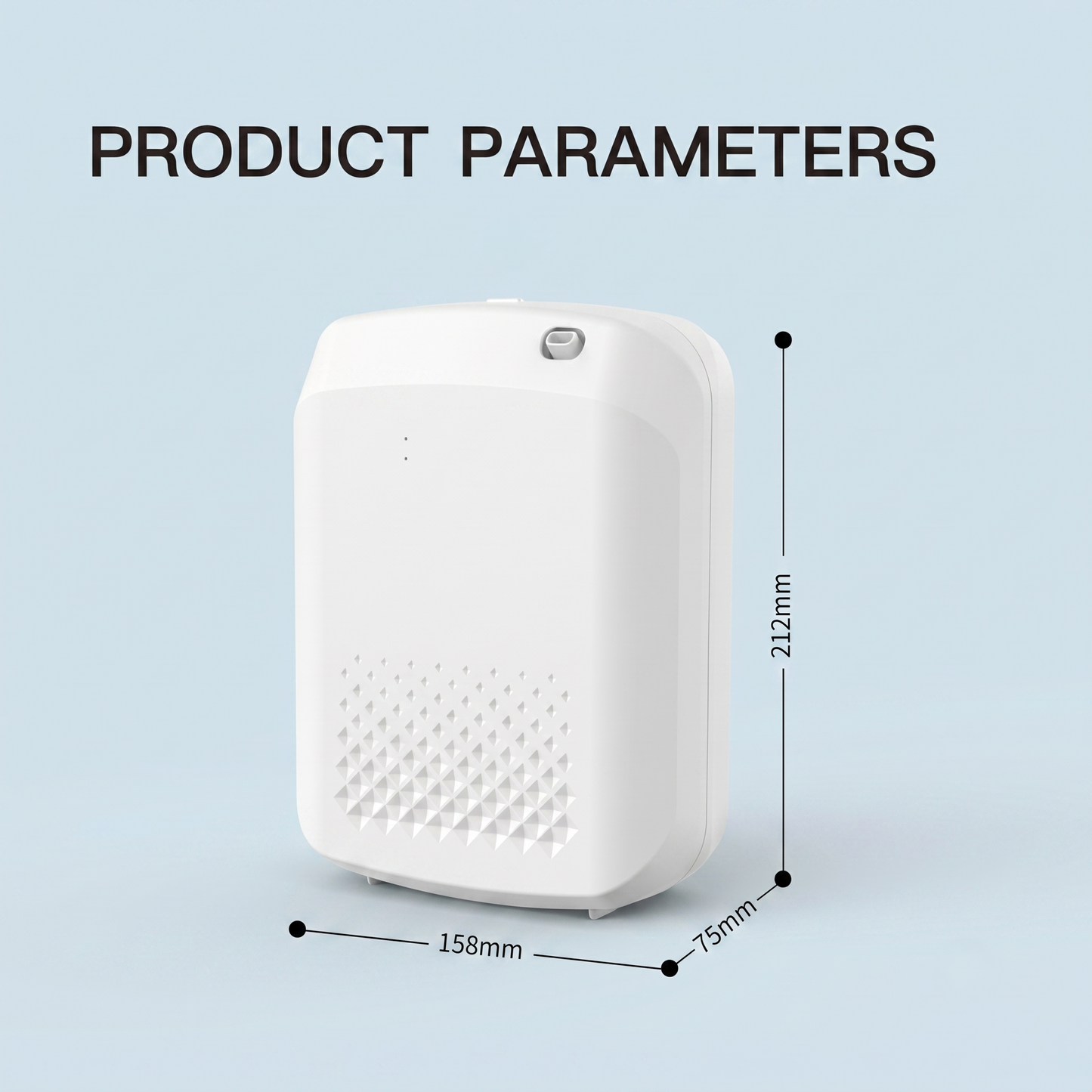 Smart Essential Oil Diffuser Wall Mount – Bluetooth Home Fragrance System