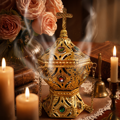 Kovelli Sanctuary Hanging Incense Burner