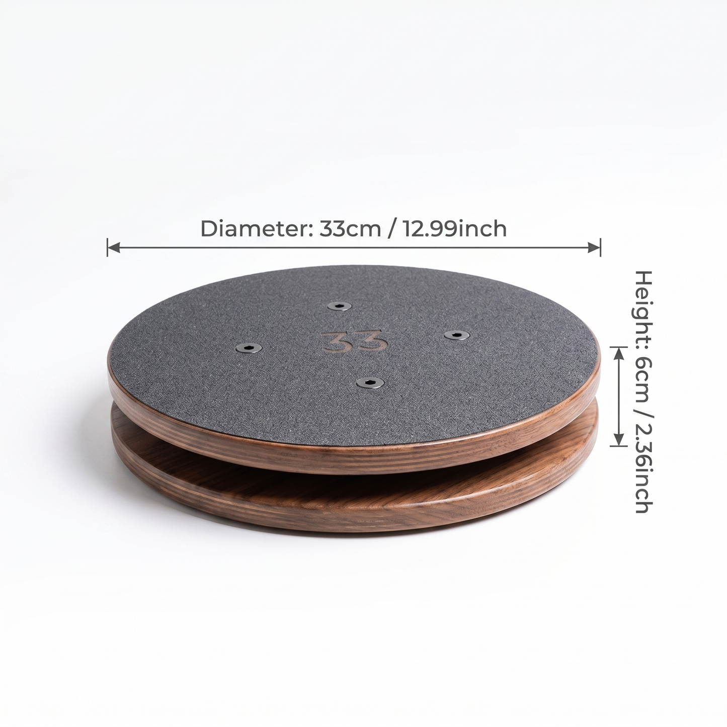 Rotational Balance Board for Home Fitness
