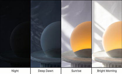 Sunrise Wake-Up Light with Gradual Alarm