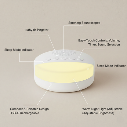 White Noise Sleep Machine for Babies and Adults