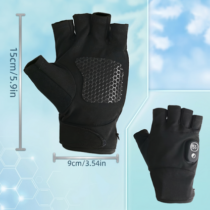 Portable Rechargeable Winter Gloves With Adjustable Heat Settings