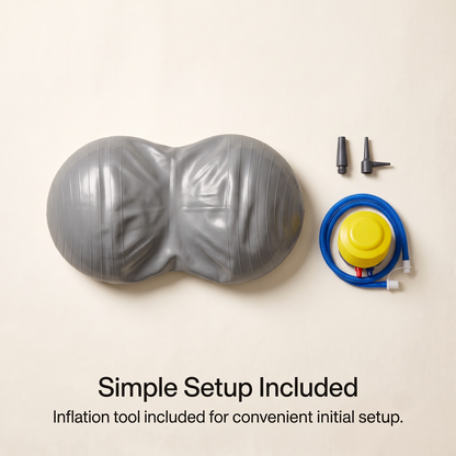 Peanut Stability Exercise Ball with Inflation Pump
