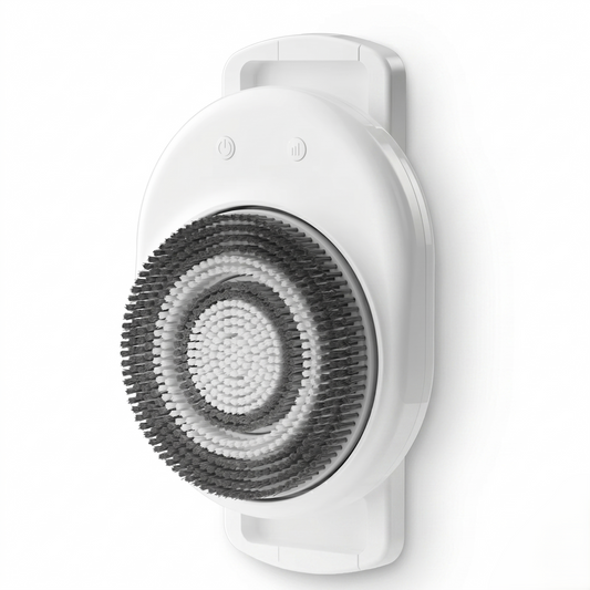 Wall-Mounted Electric Shower Scrubber For Hands-Free Back Cleansing