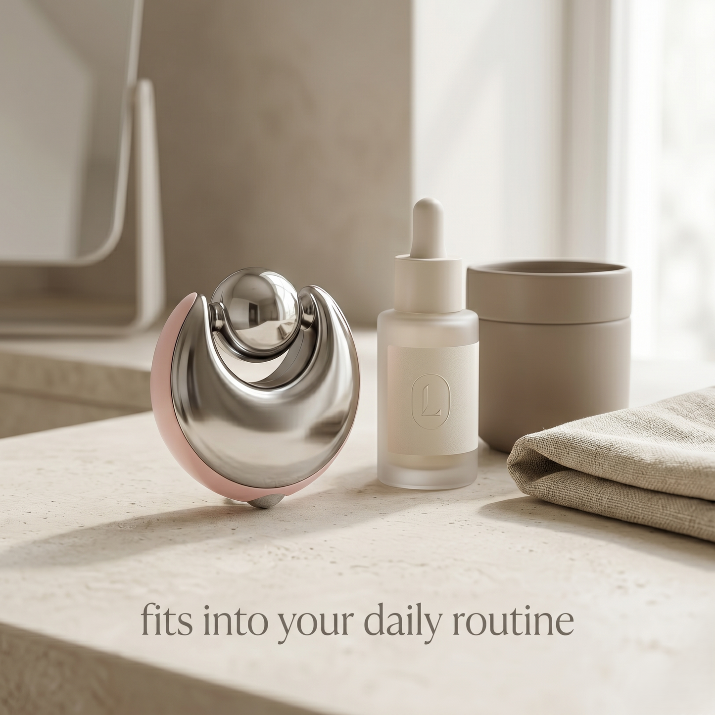 Cold Therapy Facial Reset Device – Stainless Steel Skin Refresh Tool
