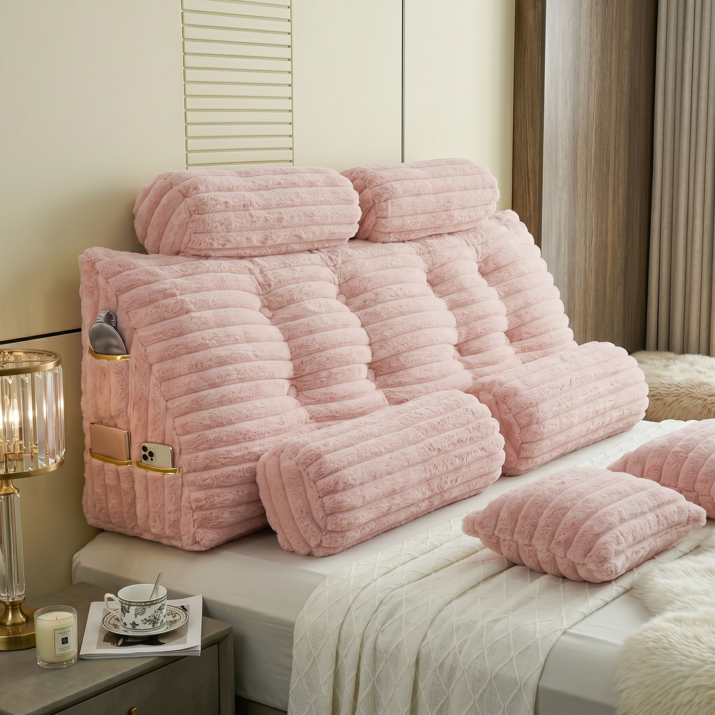 Kovelli™ LoungeWedge Reading Headboard Pillow