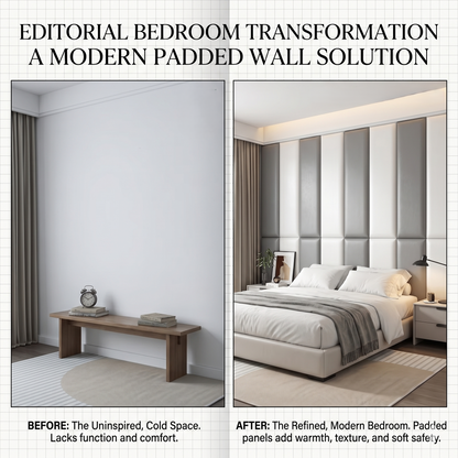 Kovelli™ CushWall Upholstered Wall Panels – 8 Pack