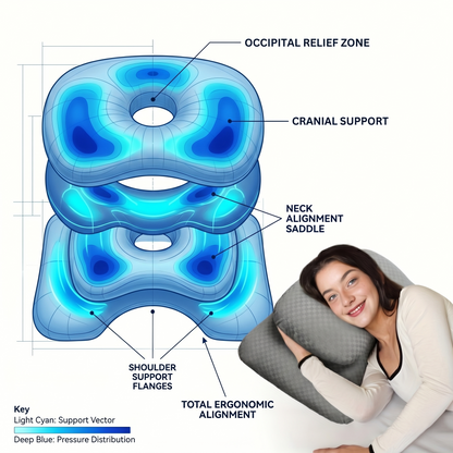 Kovelli SideRest Ergonomic Sleep Pillow