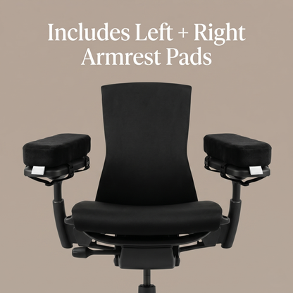Ergonomic Armrest Cushion Pads (2-Pack) – Soft Support for Office & Gaming Chairs