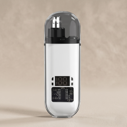 Rechargeable Precision Nose & Ear Trimmer with LED Display