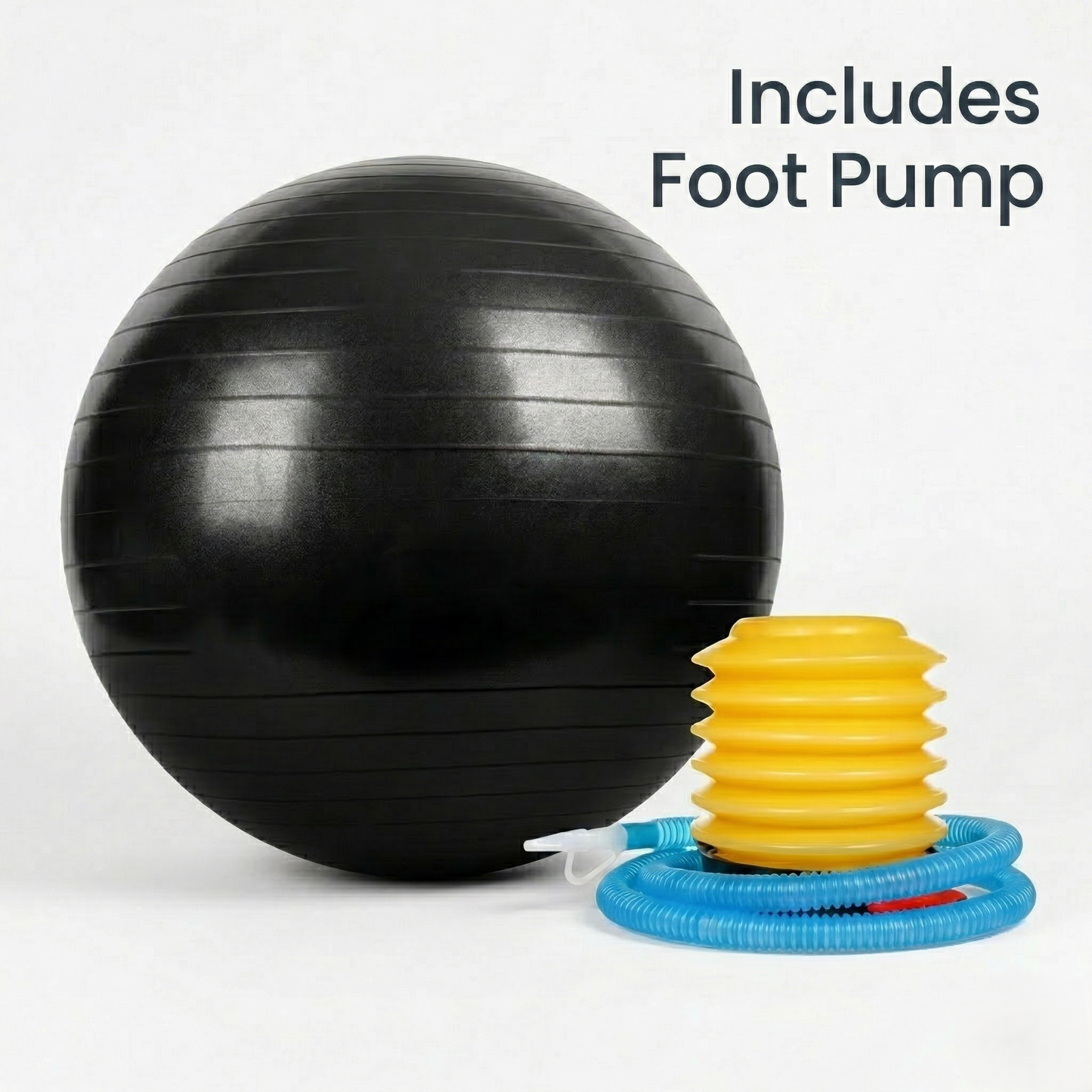 Anti-Burst Stability Balance Ball with Pump for Home Fitness