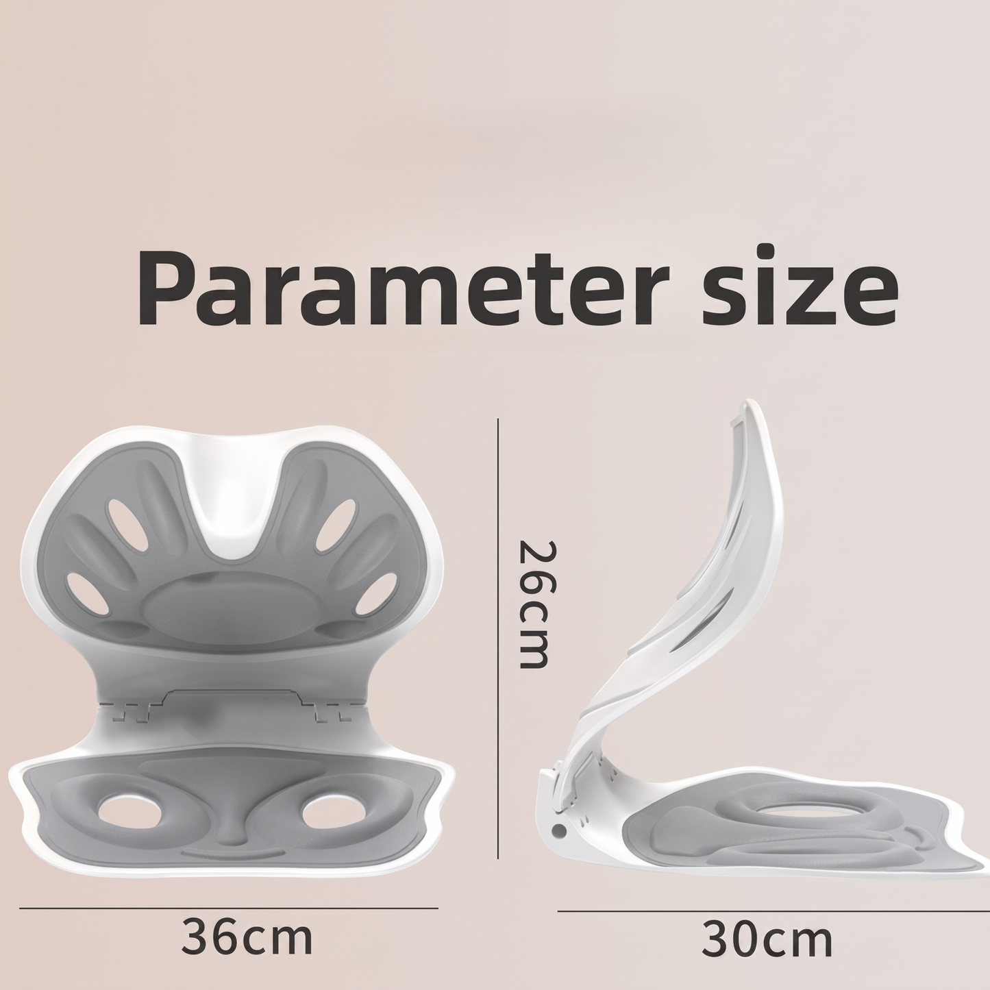 Ergonomic Seat Support Cushion | Posture Support for Sitting