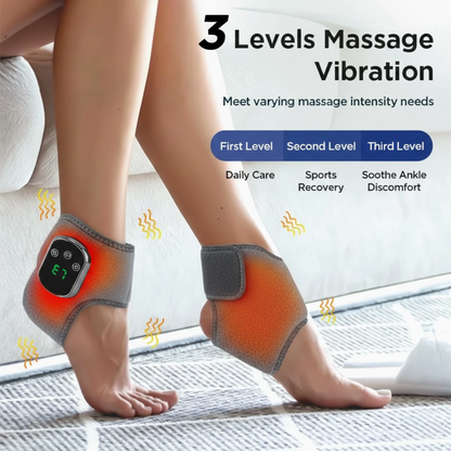 Electric Foot Massager with Heat & Vibration