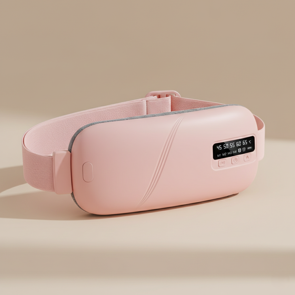 Heating Vibration Waist Massage Belt