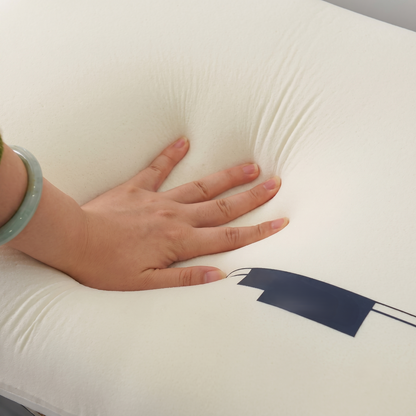 Low Profile Memory Foam Sleeping Pillow for Stomach & Combination Sleepers