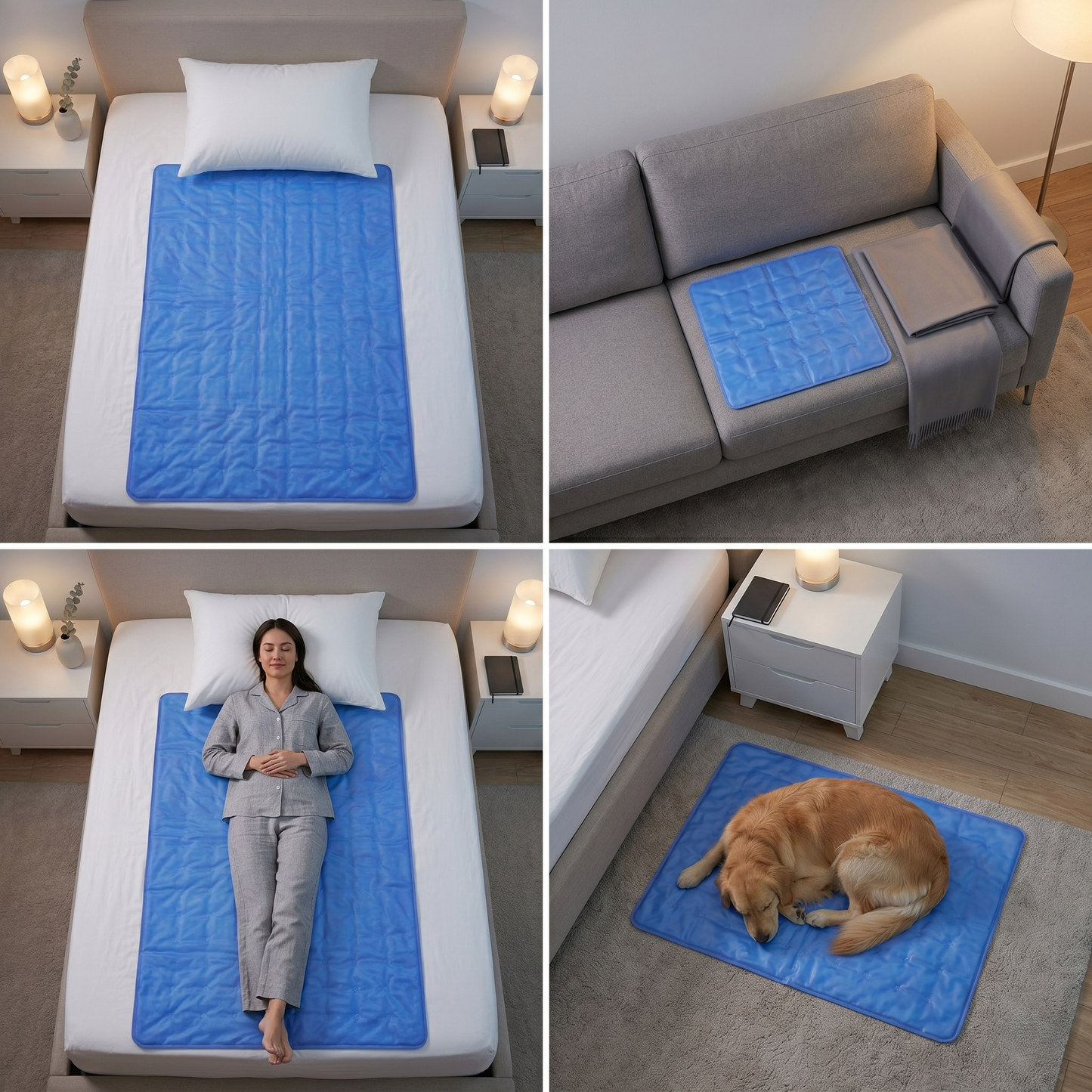 Cooling Gel Sleep Pad for Bed – Helps You Stay Cool & Comfortable at Night