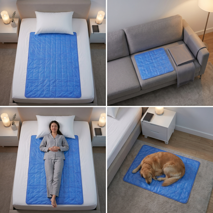 Cooling Gel Sleep Pad for Bed – Helps You Stay Cool & Comfortable at Night
