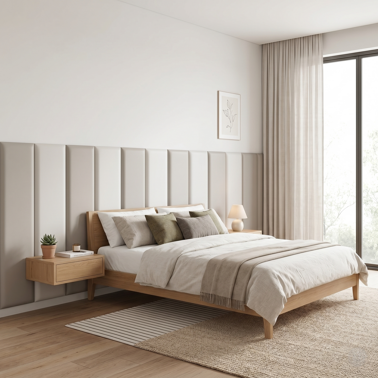 Kovelli™ CushWall Upholstered Wall Panels – 8 Pack