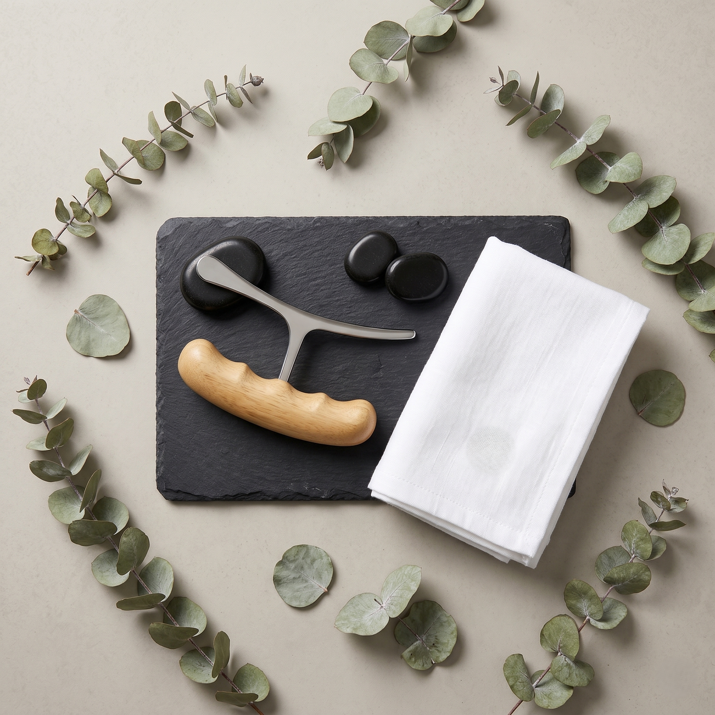 Professional Fascia Release Massage Tool – Stainless Steel Muscle Scraper