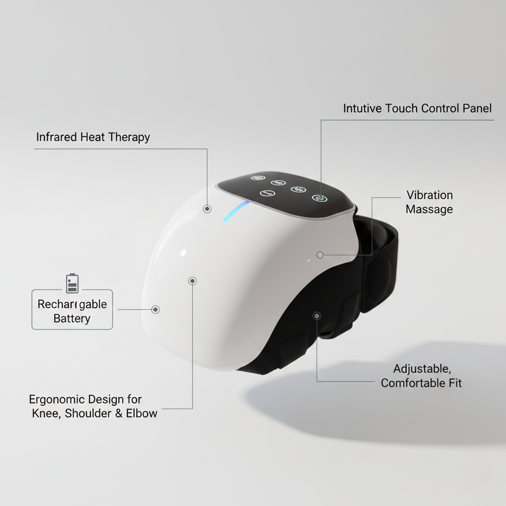 Heated Electric Knee Massager