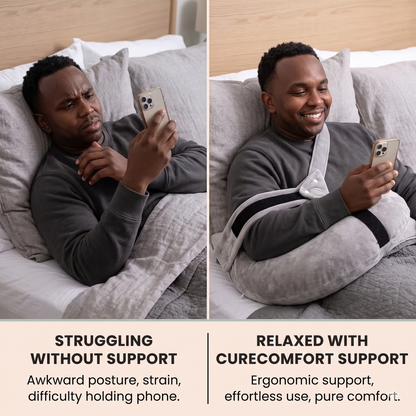 Hands-Free Comfort Pillow – Relax, Scroll & Unwind Without Holding Your Phone