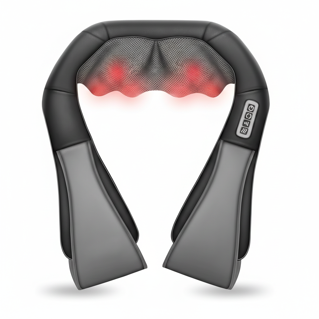 Heated Neck & Back Massager for Everyday Relaxation