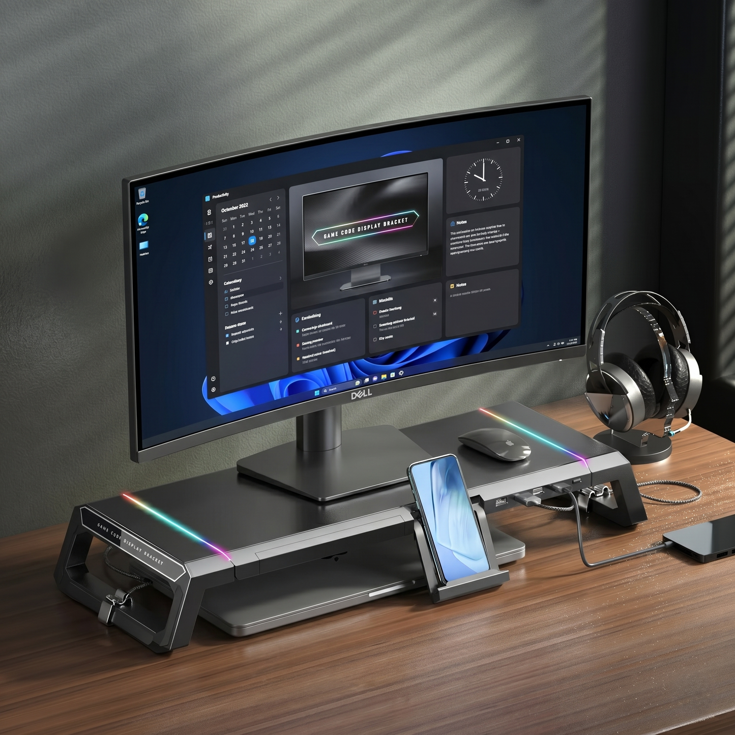 Kovelli Elevate RGB Monitor Stand