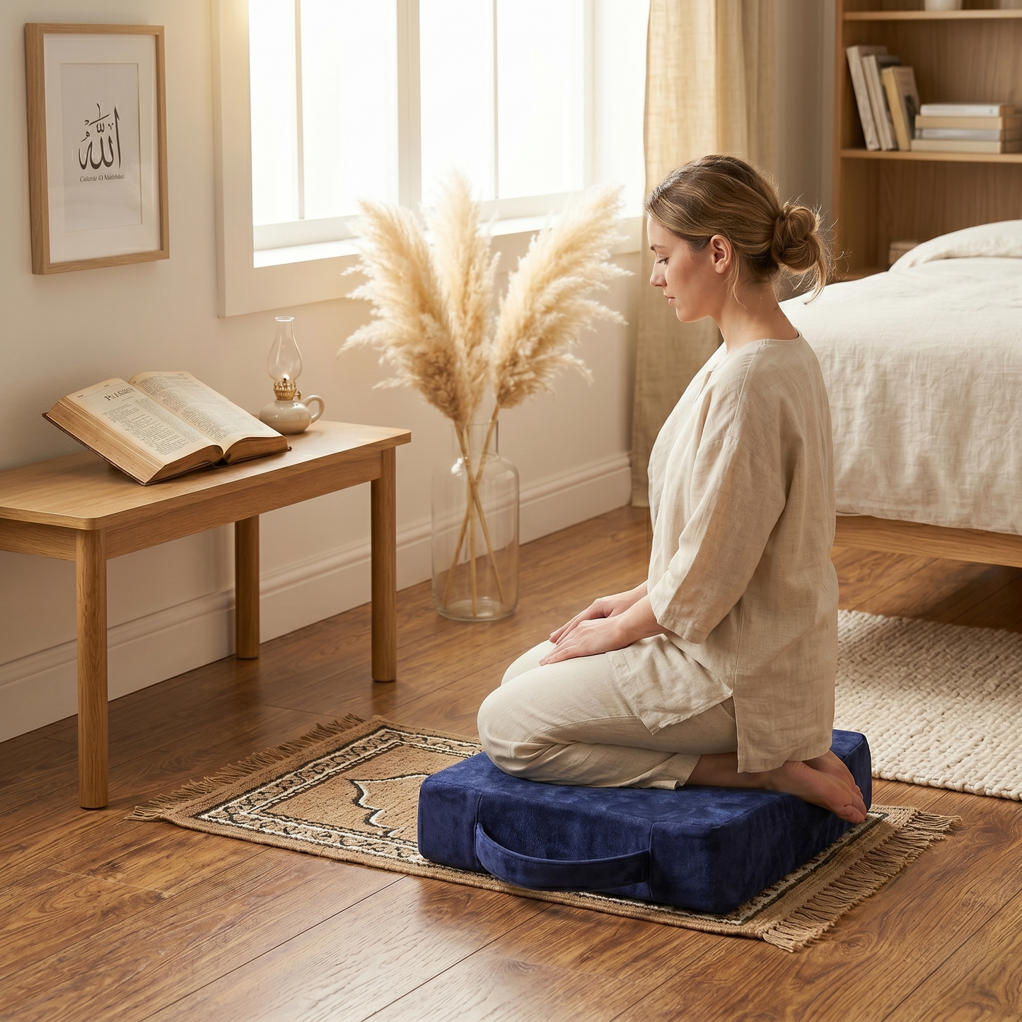 High Density Memory Foam Prayer Kneeling Cushion