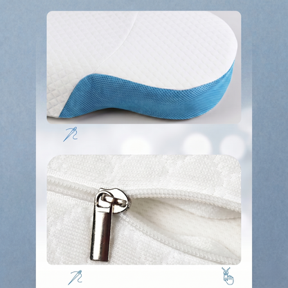 Contoured Memory Foam Side Sleeper Pillow
