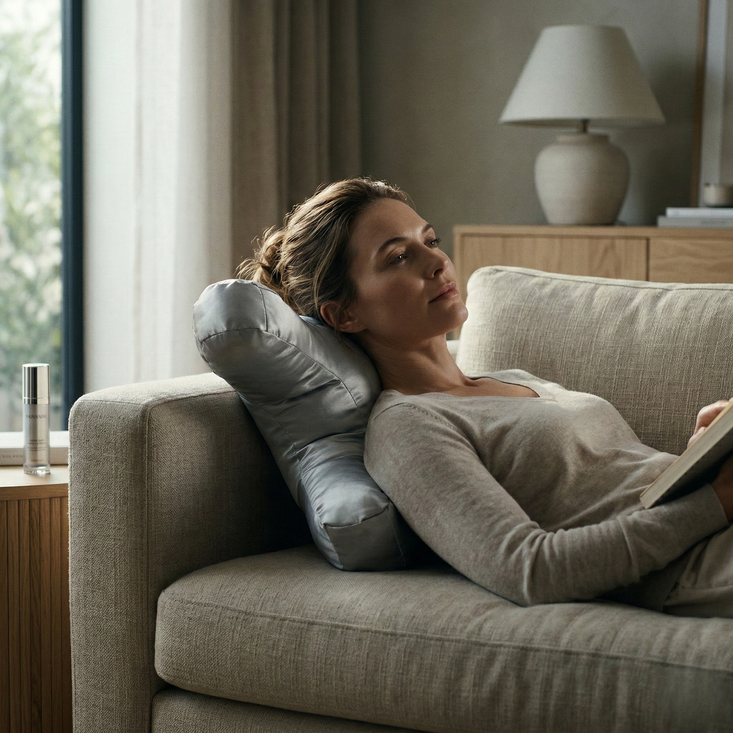 Ergonomic Side Support Pillow for Elevated Rest